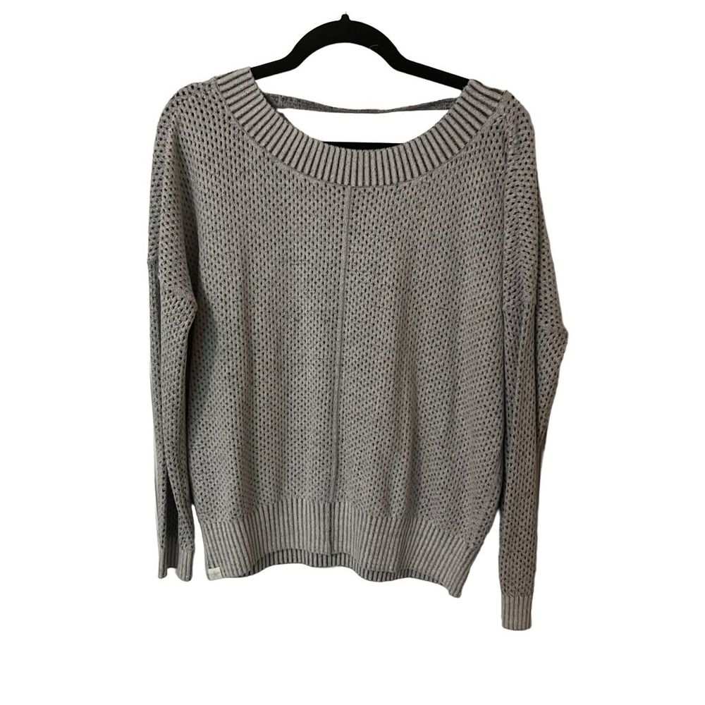 Barefoot dreams sweater scoop back Cozy chick ultra light women’s size medium